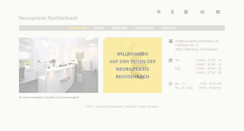 Desktop Screenshot of neuropraxis-rechtenbach.de